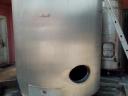 Double-walled, acid-proof, stainless steel, 5000+ litres standing tank for sale