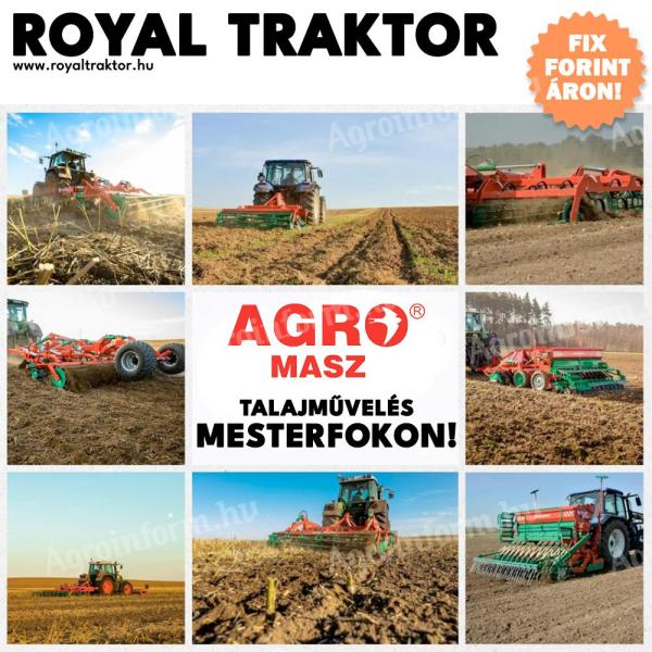 AGRO-MASZ/AGROMASZ TALAJMŰVELŐ GÉPEK! KÉSZLETRŐL! EGYEDI ÁRON