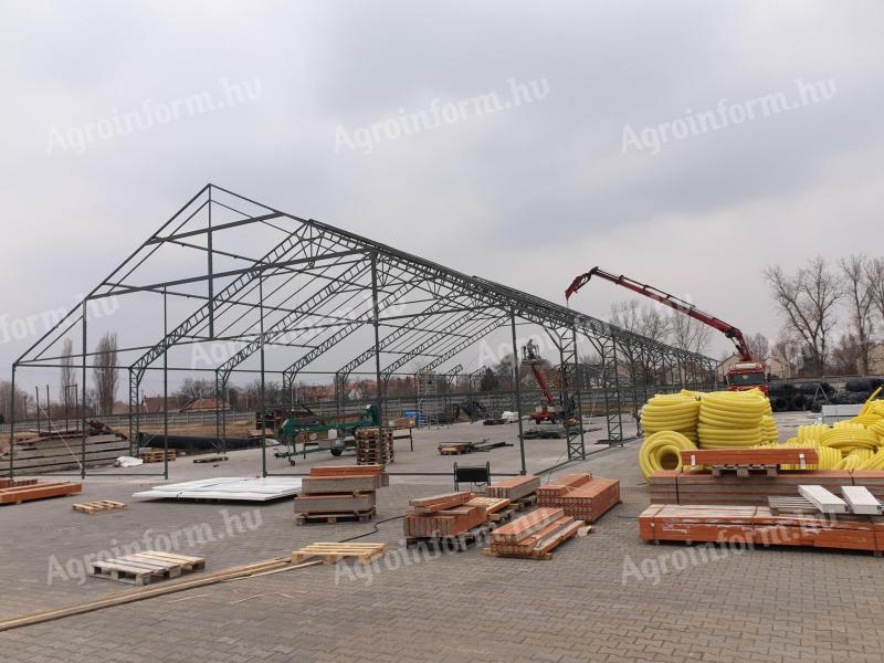 Storage tent, riding tent, grain storage tent