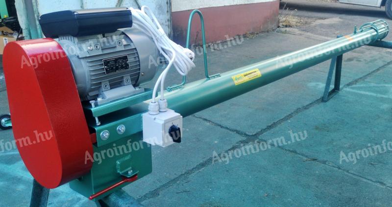 Šnekový dopravník plodín 114/3 metre 220V