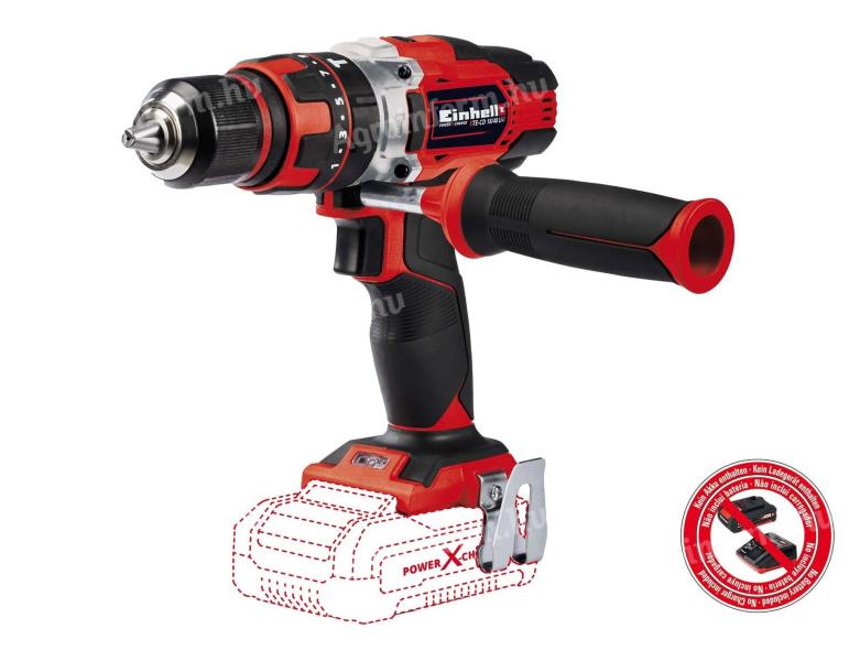 Cordless drill-screwdriver impact drill for sale * Einhell TE-CD 18 Li-i BL Solo * Power X-Change