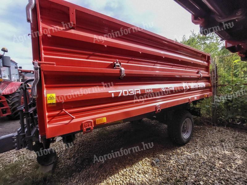 Metal-Fach T703A single axle trailer