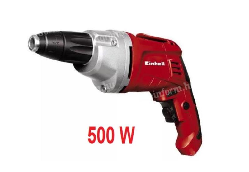 Elektromos gipszkarton csavarozó,  500w * Einhell TH-DY 500 E * Auto-Start-Stopos