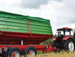 Új Pronar T683 (20 tonna össztömegű) tandem pótkocsi