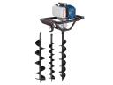 New earth auger soil auger 51.7 cm³ gasoline engine pit auger +100, 150, 200 auger Scheppach EB1700