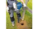 New earth auger soil auger 51.7 cm³ gasoline engine pit auger +100, 150, 200 auger Scheppach EB1700
