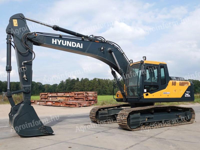 Hyundai R215L / 2023/ 5 üó / Klíma / Lízing 20%-tól