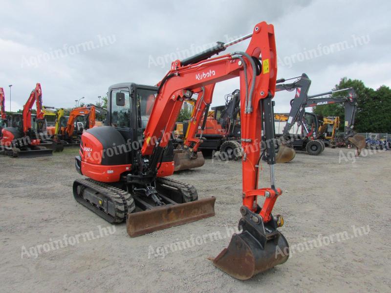 Kubota KX 042-4 / 2020 / 2 000 üó / új gumihevederekkel / Lízing 20%-tól