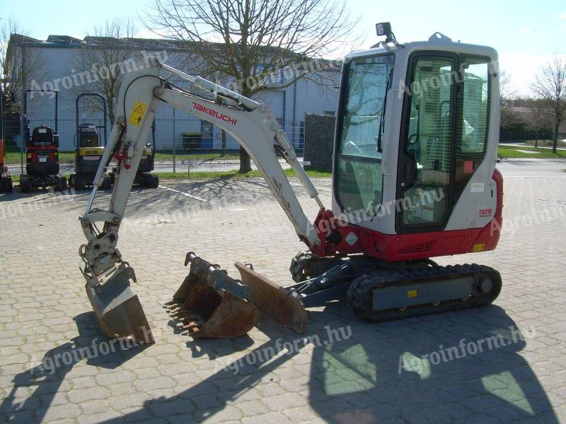 Takeuchi TB216 V4 / 2020 / 600 üó / 3db kanál / Lízing 20%-tól