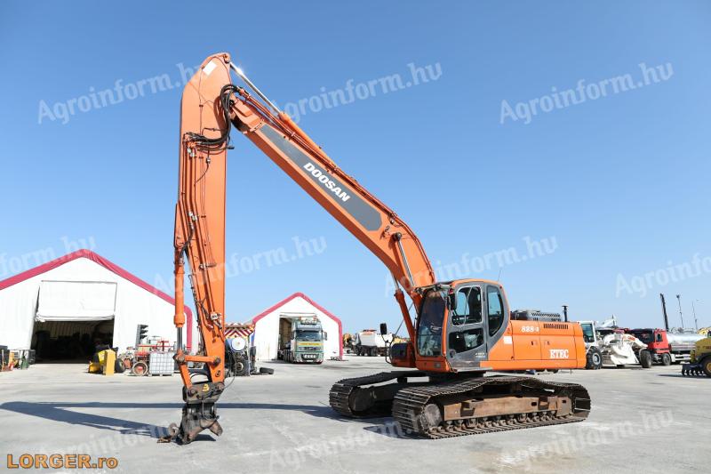 Doosan DX 300 (Etec) - Hosszu Gem 14m - 3D GPS TOPCON - Dontheto Gyorscsatlakozo