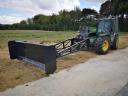 For sale Manitou extended wheel loader and telescopic handler.