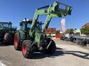 Fendt 313 Vario SCR traktor Quicke Q 46 homlokrakodóval