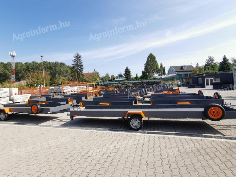 New trailers in several sizes! Available from stock! For sale trailer Debrecen