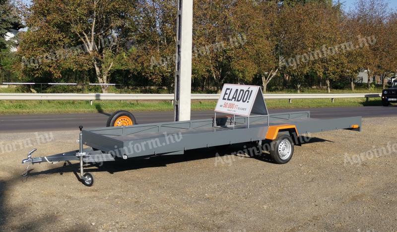 New trailers, 10-15 minutes with license plate for sale in Székesfehérvár