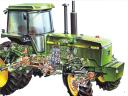 John Deere 4650 - 4755 - 4955 traktorokhoz bontott,  felújított,  és új alkatrészek eladók