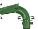 Negri Tornado platform rear wall mounted foliage suction pole