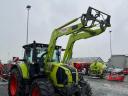 CLAAS Arion 550 Hexashift CIS traktor gyári Claas homlokrakodóval