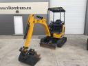 JCB 16C-1 árokásó minikotró