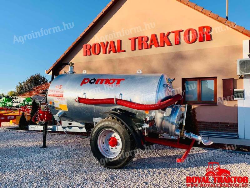 5000 litre POMOT suction and slurry tanker