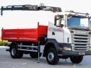 Scania R380 - 4x4 tipper - crane truck Euro 4