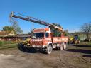 Steyr 32S37 fixed platform crane truck