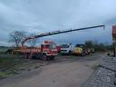 Steyr 32S37 fixed platform crane truck