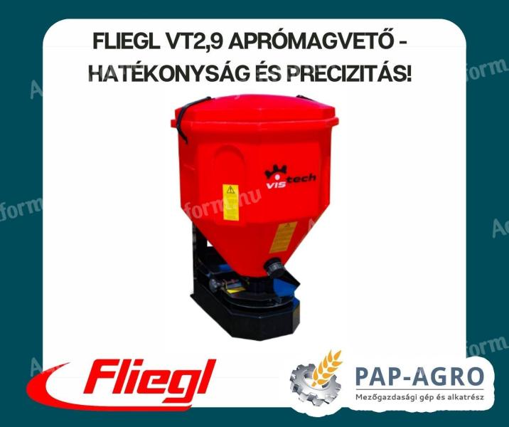 Fliegl VT 2.9 univerzális aprómagszóró