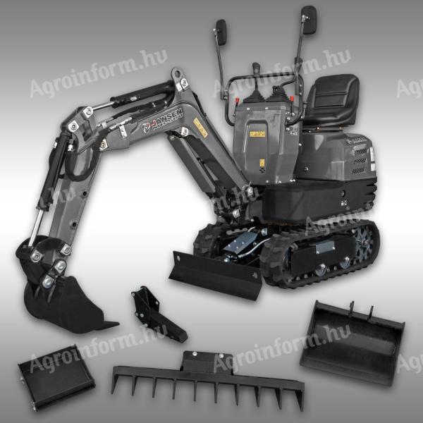 JANSEN MB-500 mini excavator, șanțieră (benzină) - IGJ