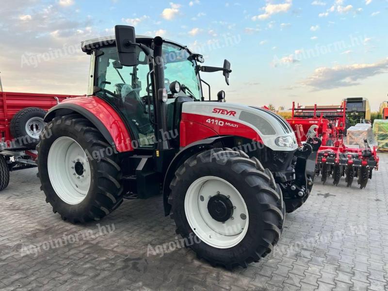 STEYR 4110 MULTI - ÚJ,  GYÁRI GARANCIÁLIS MG. ERŐGÉP - AZONNAL KÉSZLETRŐL