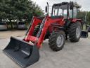 Belarus MTZ tractor mounted BlackBull JX80 front loader from DORKER Kft.