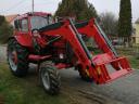 Belarus MTZ tractor mounted BlackBull JX80 front loader from DORKER Kft.