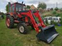 Belarus MTZ tractor mounted BlackBull JX80 front loader from DORKER Kft.