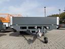 New trailer for sale (220 x 450 cm), 2500 kg capacity, 2 axles