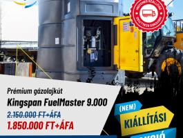 9000 literes gázolajkút Kingspan FuelMaster 9000 Standard felszereltséggel