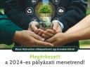 Megérkezett a 2024-es pályázati menetrend