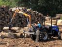 Erdészeti rönkfogó daru traktorra – DELEKS CRAB-3000