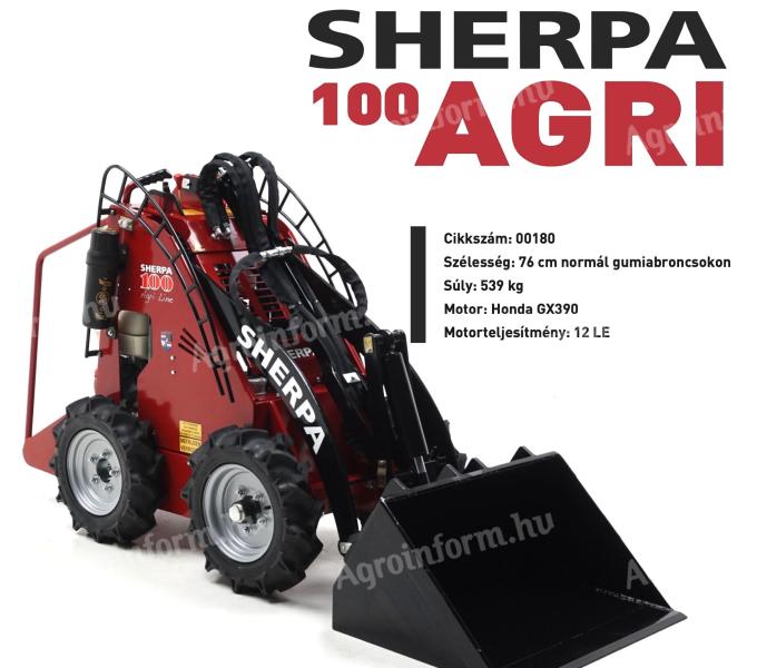 Sherpa 100 Agri mini rakodó