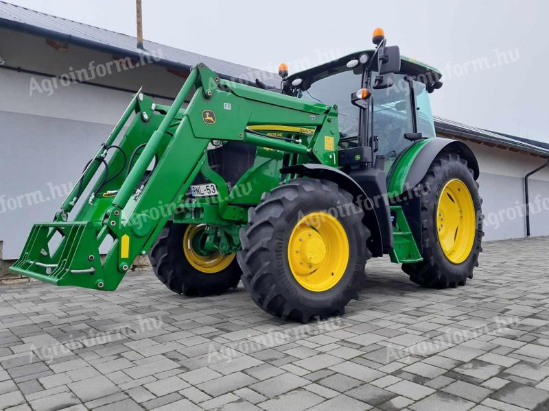 John Deere 6105MC PowerQuad 24/24, like new condition, with front loader for sale