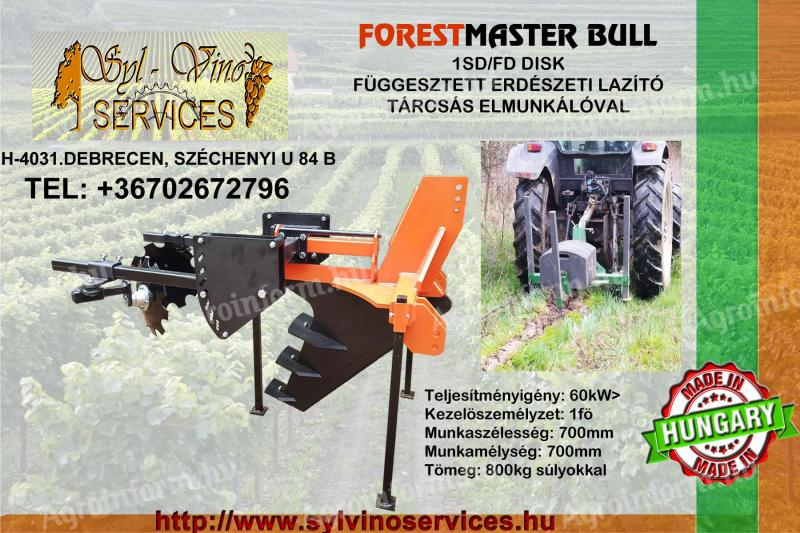 FORESTMASTER BULL erdészeti mélylazító