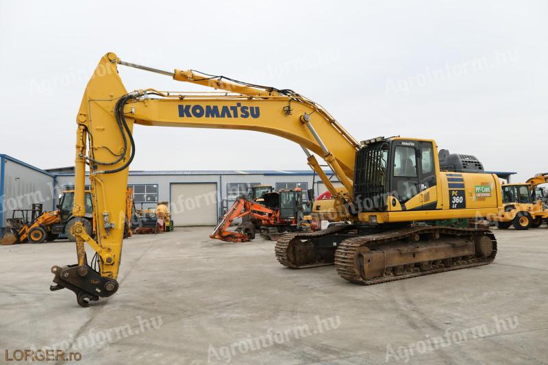 Komatsu PC360 LC-11 lánctalpas kotró