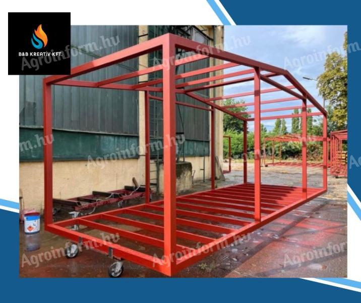 Mobile home frame, container frame 8x3 m