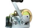 Manual winch 10 m wire rope, steel wire rope, 1136 kg, 10 m, Möller double transmission, 10 m wire rope