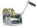 Manual winch 10 m wire rope, steel wire rope, 1136 kg, 10 m, Möller double transmission, 10 m wire rope