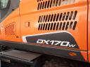 Doosan DX 170 W-5 forgókotró 2020-as évjáratú,  11,6 üzemóra