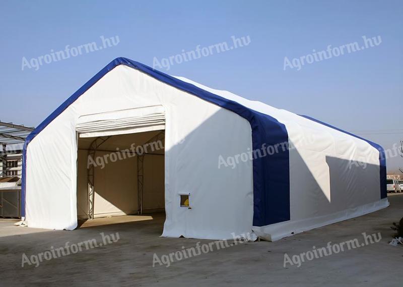 10x24 duplavas Ház formájú Raktár sátor/ Ponyva sátor/ Csarnok sátor/Mezőgazdasági sátor