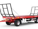 A wide range of Metal-Fach Bale Transport Trailers at Sz&B Agro Kft.