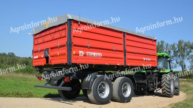 Wide range of Metal-Fach Tandem Agricultural Trailers at Sz&B Agro Kft