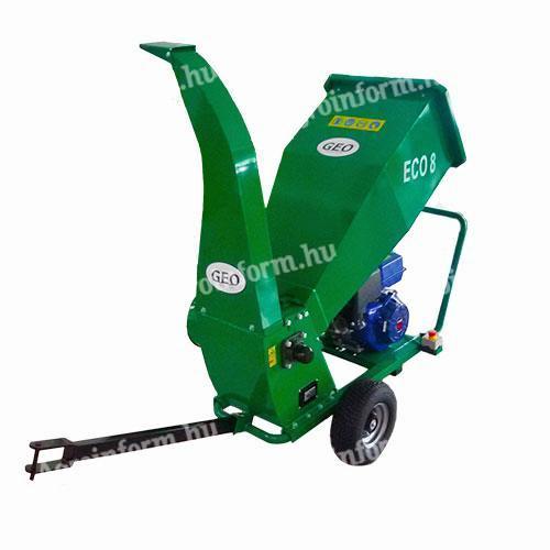 Geo ECO-8 self-propelled branch chipper, wood chipper