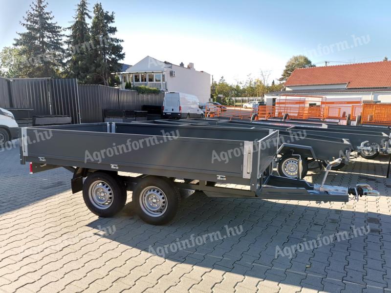 New Orange trailer for sale (180x300 cm), 2000 kg, 2 axles