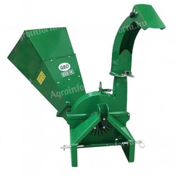 Geo ECO-16 - Cardan-driven, manually fed wood chipper